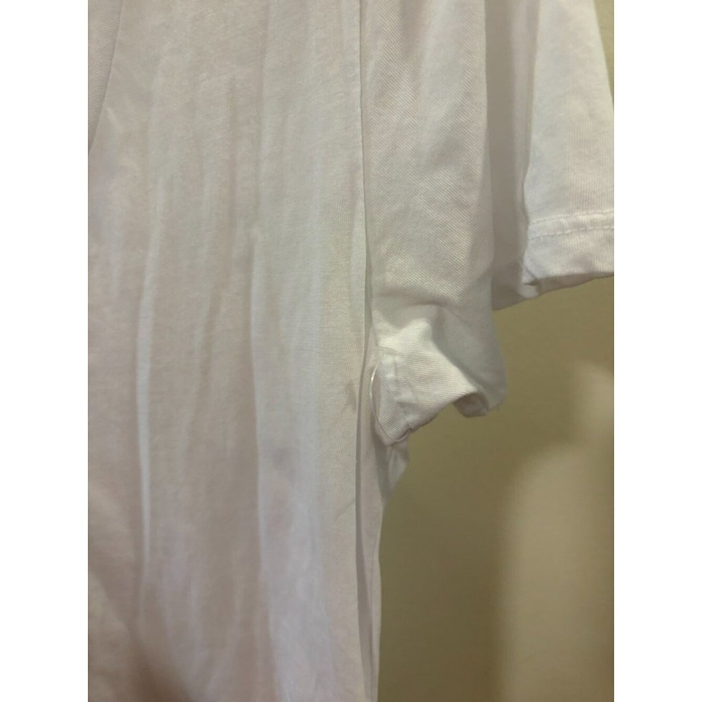 Altar'd State Womens White V-Neck Short Sleeve Pocket T-Shirt Size M - Picture 3 of 5